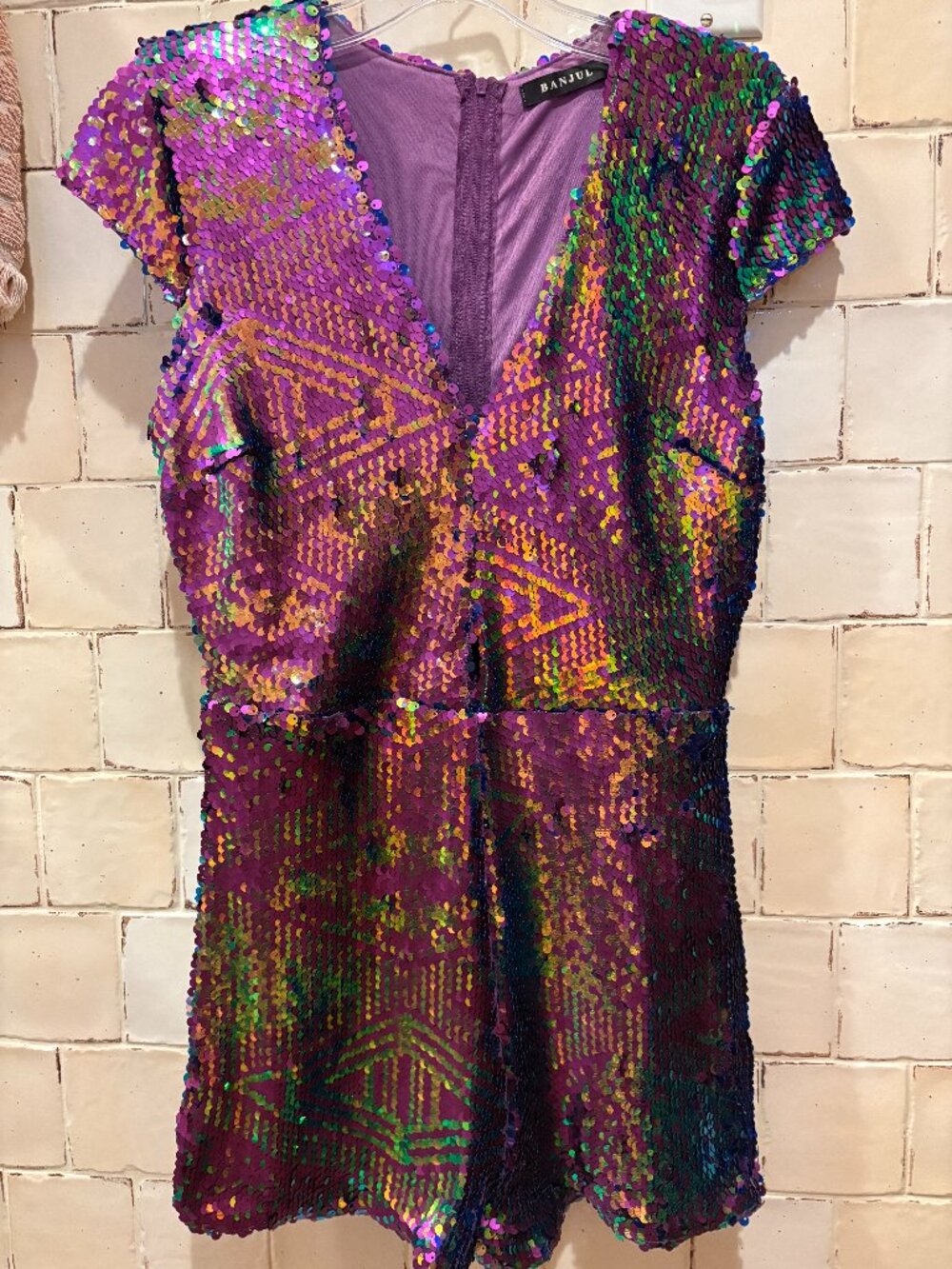 Banjul Sequin Party Romper - So Fun!